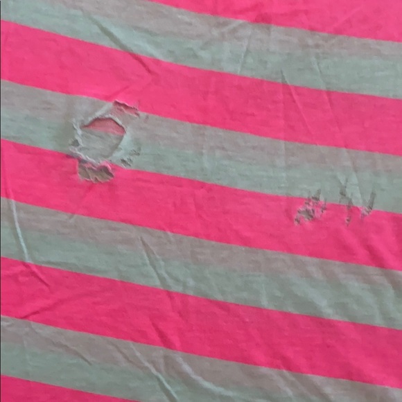 Abercrombie Distressed Striped Tank - Picture 4 of 5